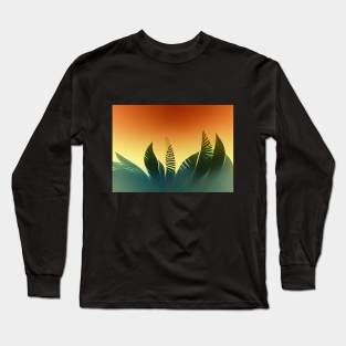 Tropical palm 10 Long Sleeve T-Shirt